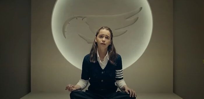 Emilia Clarke in Pod Generation. 