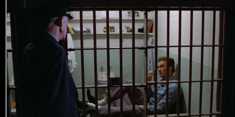 Clint Eastwood in Escape From Alcatraz 