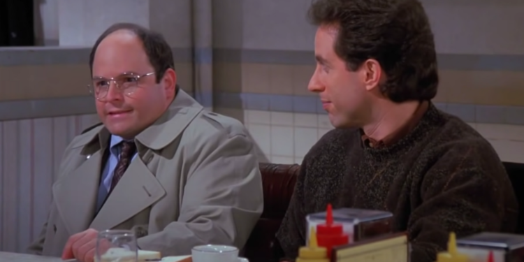 Jason Alexander and Jerry Seinfeld 