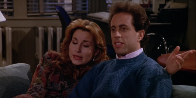 Jennifer Coolidge and Jerry Seinfeld