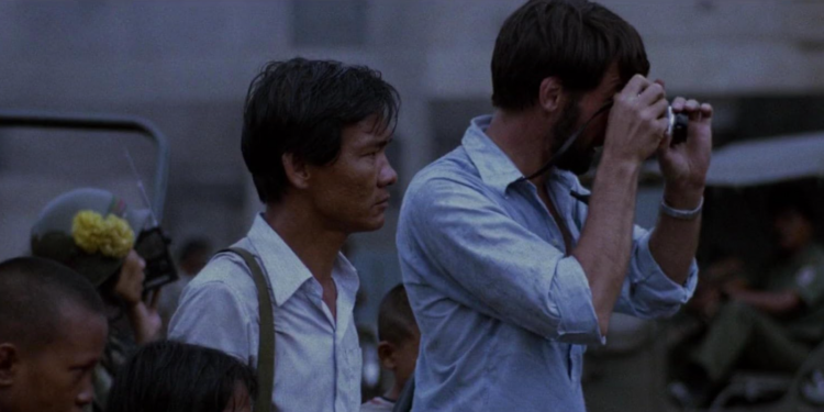 Sam Waterston and Haing S. Ngor in The Killing Fields (1984)