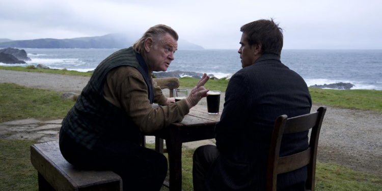 Colin Farrell and Brendan Gleeson in The Banshees of Inisherin (2022) - 2023 Best Picture Nominations: