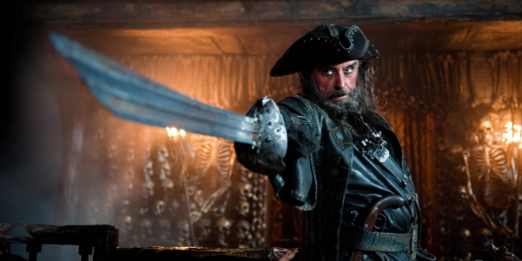 Ian McShane in Pirates of the Caribbean: On Stranger Tides