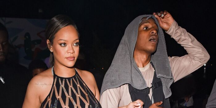 Rihanna And A$AP Rocky 4