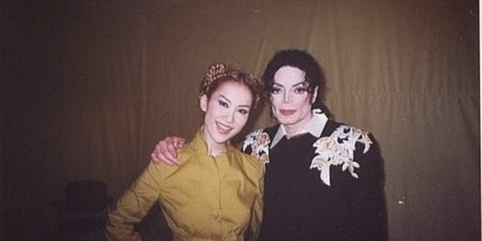 Coco Lee and Michael Jackson