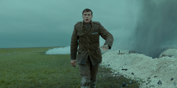 1917 run scene