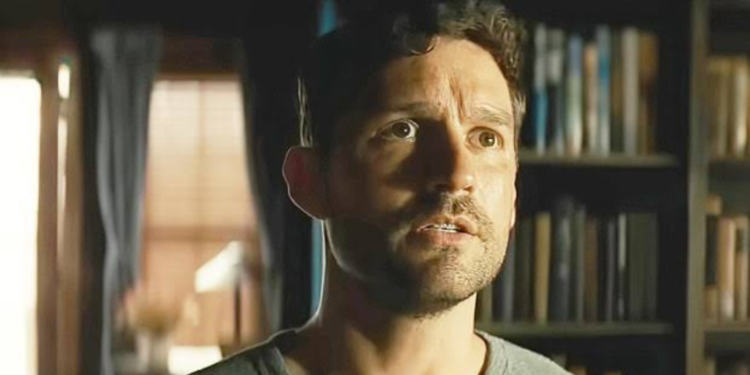 Ben Aldridge as Andrew in Knock at the Cabin