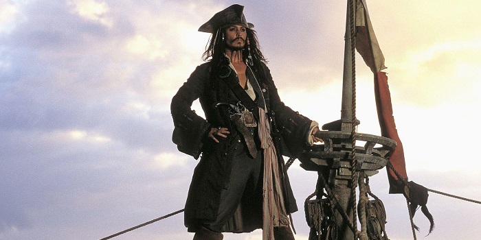 Captain Jack Sparrow in the Movie