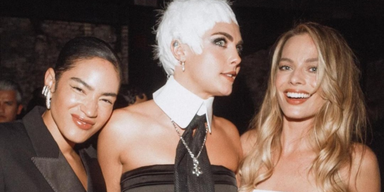 Cara Delevingne and Margot Robbie Met Gala After-party 