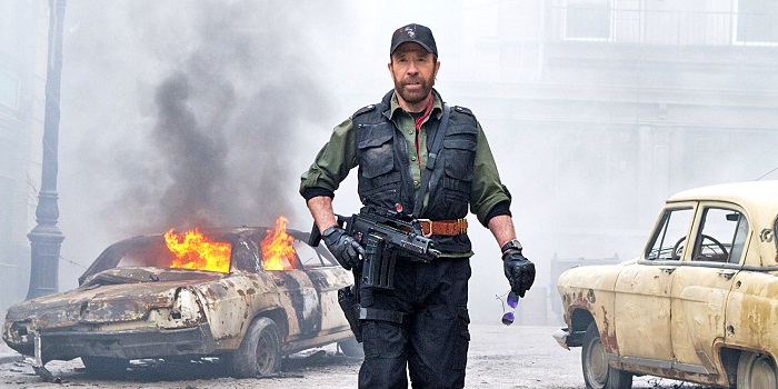 Chuck Norris in The Expendables