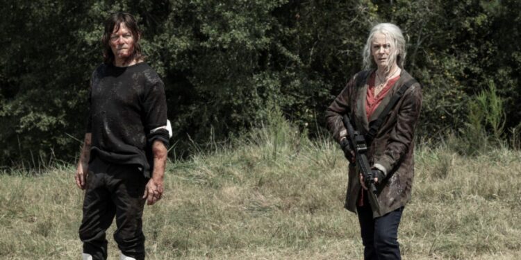 Daryl Dixon and Carol