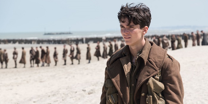 Fionn Whitehead in Dunkirk