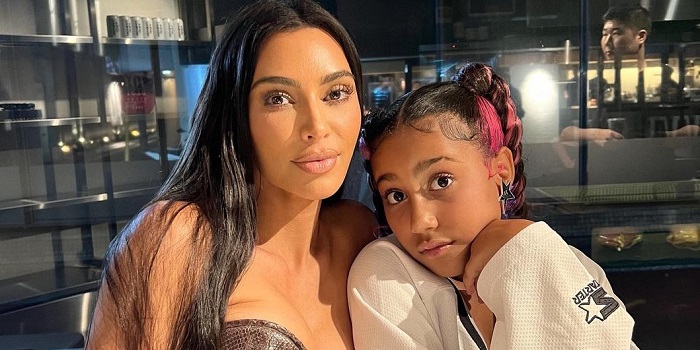 Kim and Her Daughter North