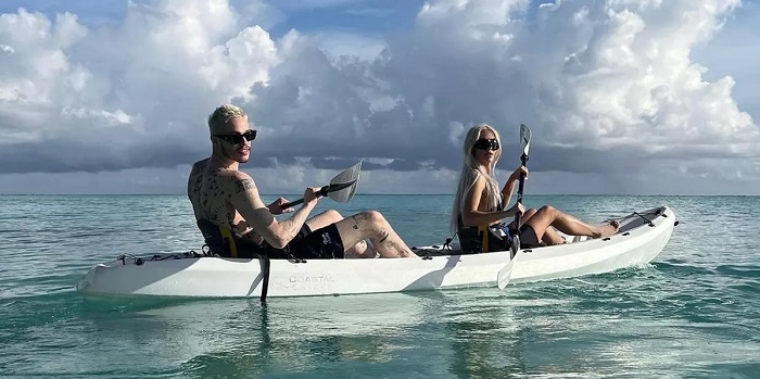 Kim and Pete on Vacation Together