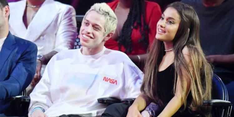 Pete Davidson and Ariana Grande