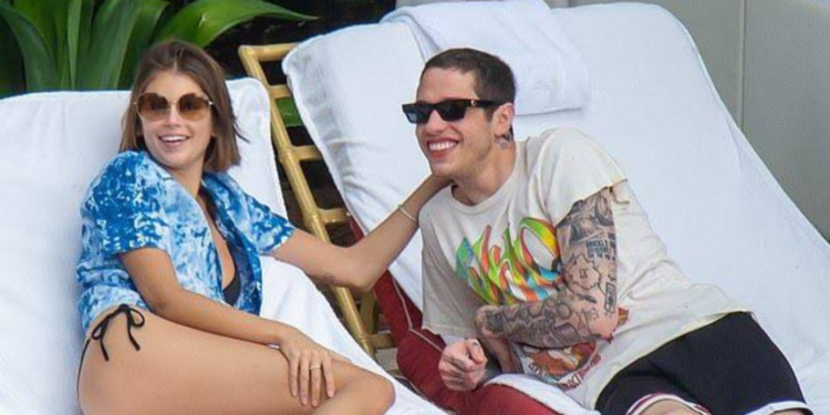 Pete Davidson and Kaia Gerber