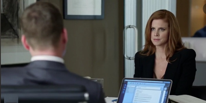 Sarah Rafferty as Donna Paulsen in Suits