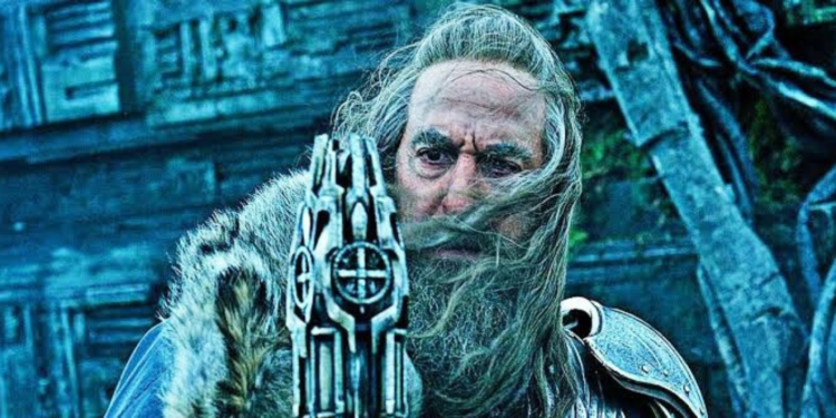 Stanley Tucci as Wizard Merlin