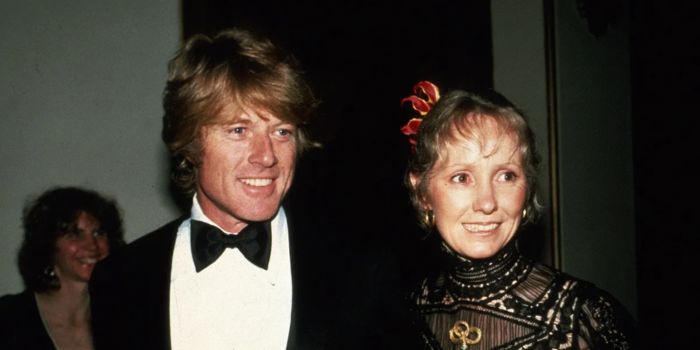 Robert Redford and Lola Van Wagenen