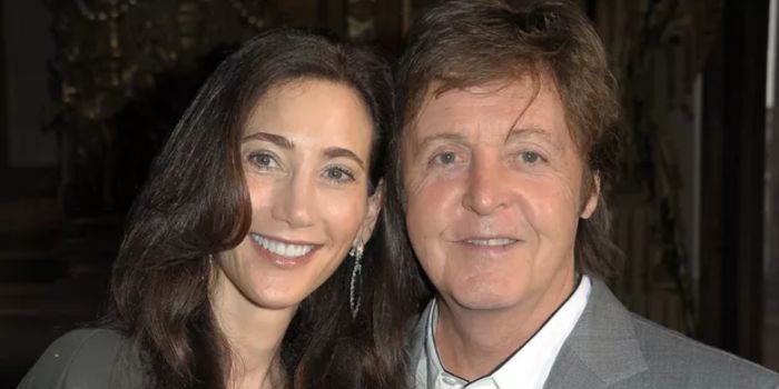 Nancy Shevell and Paul McCartney 