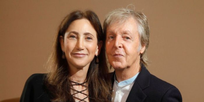 Nancy Shevell and Paul McCartney 