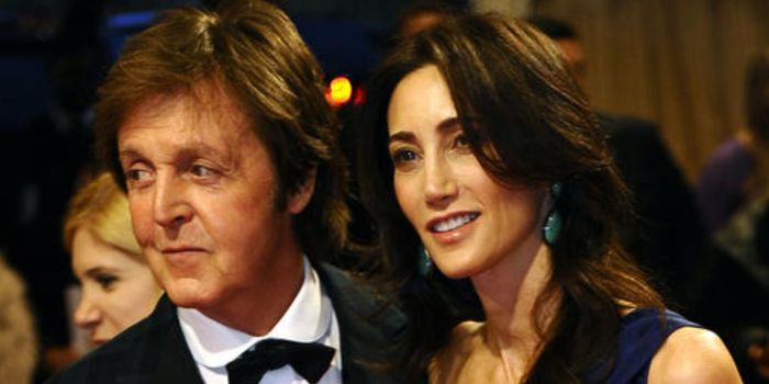 Nancy Shevell and Paul McCartney 