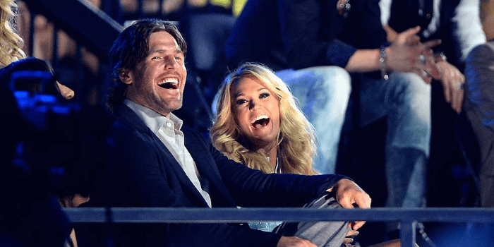 Carrie Underwood and Mike Fisher 2