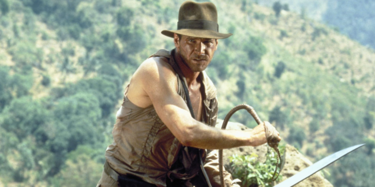 Harrison Ford in Indiana Jones and the Temple of Doom (1984)