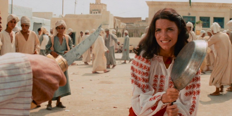 Karen Allen in Raiders of the Lost Ark (1981)