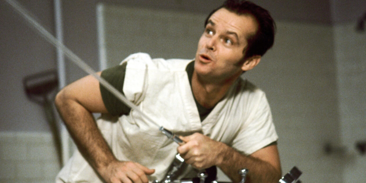 Jack Nicholson in One Flew Over the Cuckoo's Nest (1975)