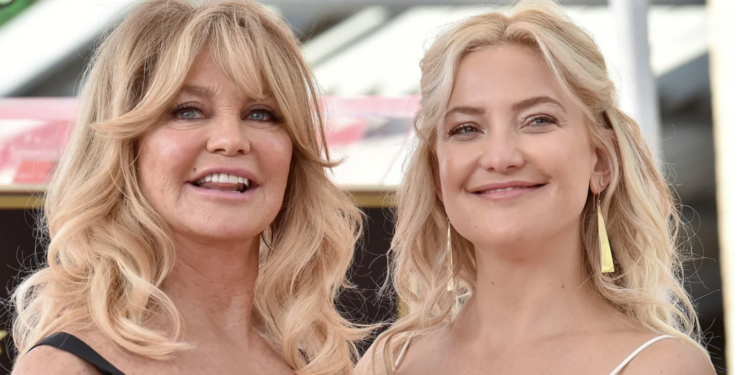 Kate Hudson and Her Mom Goldie Hawn