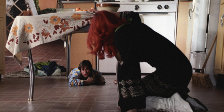 Jim Carrey and Kate Winslet in Eternal Sunshine of the Spotless Mind (2004)