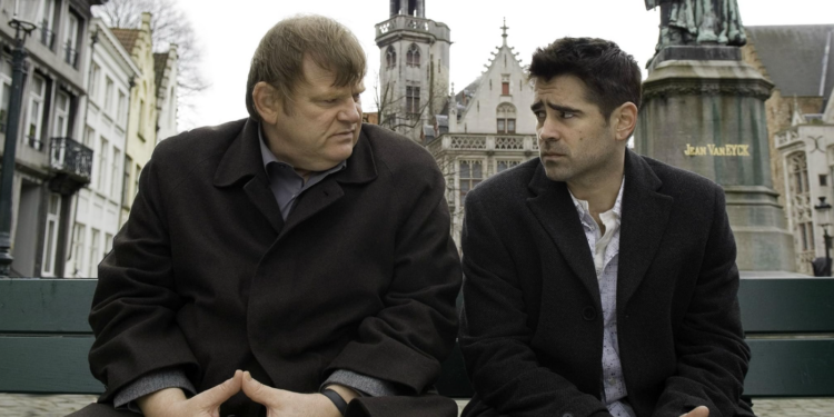 Colin Farrell and Brendan Gleeson in In Bruges (2008)