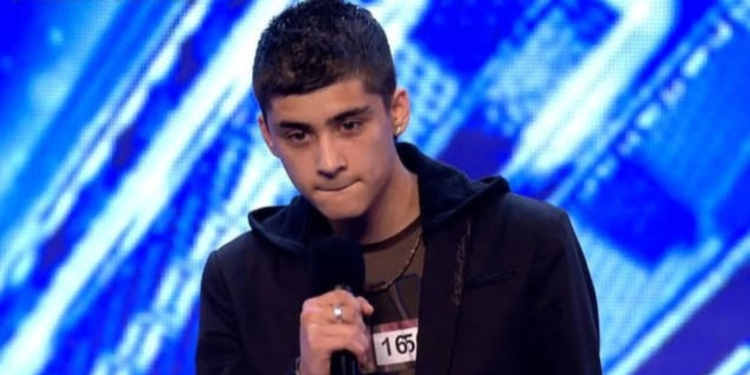 Zayn Malik on The X Factor