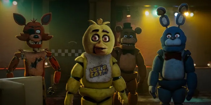 All animatronics in the movie