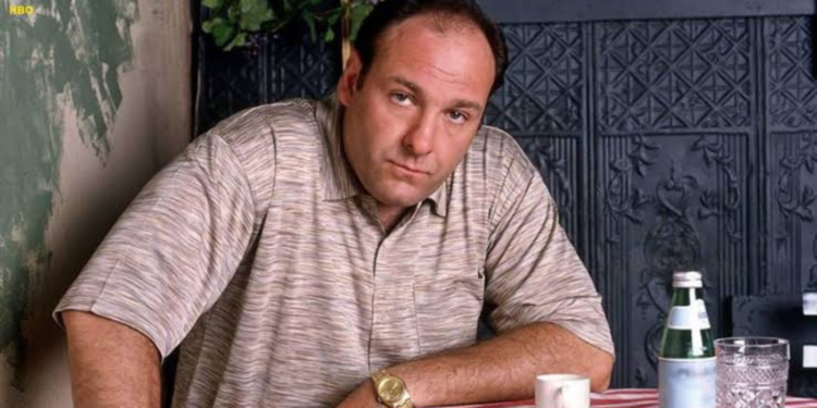 James Gandolfini as Tony Soprano in The Sopranos