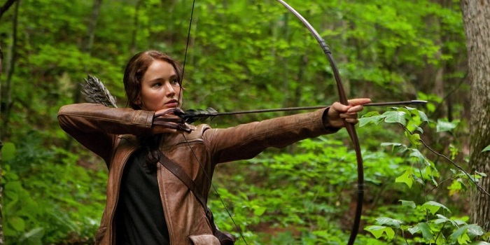 Jennifer Lawrance as Katniss