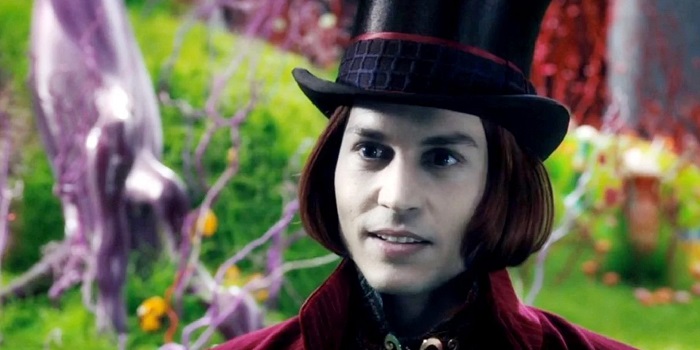 Johnny Depp as Willy Wonka