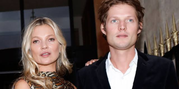 Kate Moss and Nikolai von Bismarck