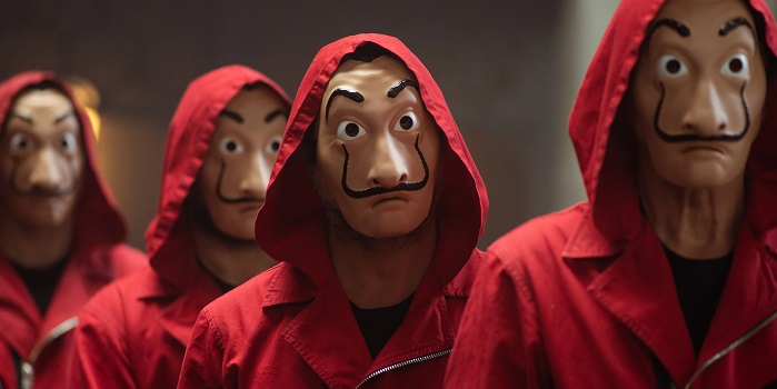 Money heist signature masks