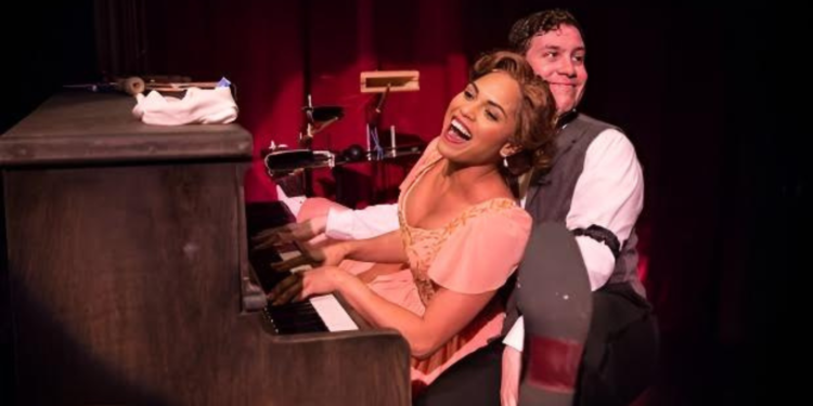Monica Raymund in a stage play