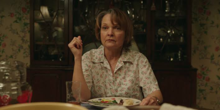 Pamela Reed as Annette O'Keefe in The Burial