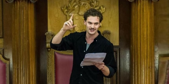 Tom Bateman in a play