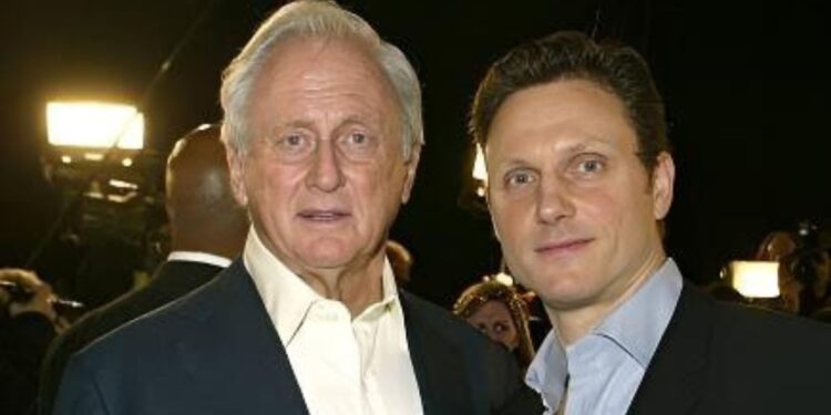 Tony Goldwyn and his father Samuel Goldwyn Jr.