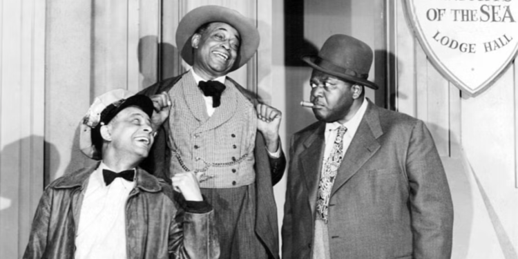 Alvin Childress, Tim Moore, and Spencer Williams in Amos ’n’ Andy in 1952