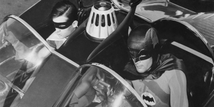 Adam West and Burt Ward in Batman Screengrab (1966)