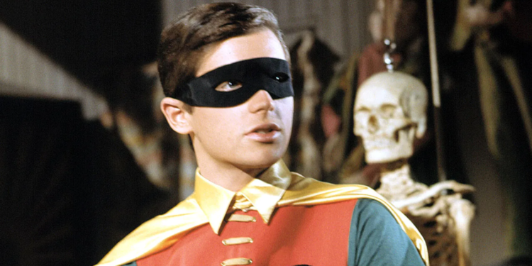 Burt Ward as Robin in the Batman TV series