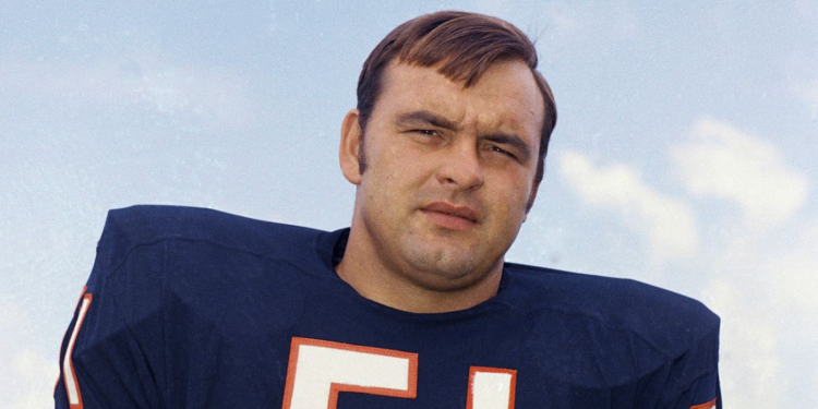 Dick Butkus Linebacker for the Chicago Bears