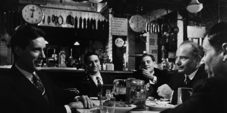 Robert De Niro, James Woods, Joe Pesci, William Forsythe, and Burt Young in Once Upon a Time in America (1984)