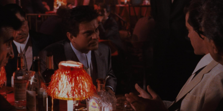 Ray Liotta, Joe Pesci, Joseph Bono, John Manca, and Frank Sivero in GoodFellas (1990)